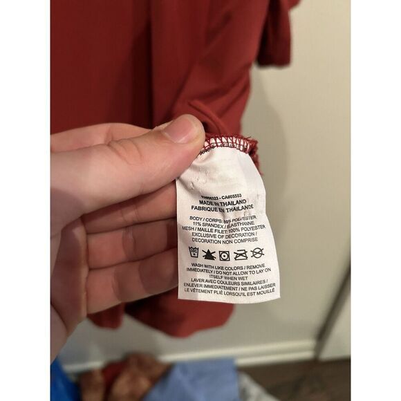 Alabama Crimson Tide Mens Large Nike Short Sleeve Windbreaker 1/4 Zip Vented - Picture 4 of 9